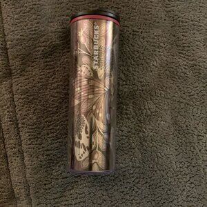 Starbucks Butterfly Themed Tumbler 16oz